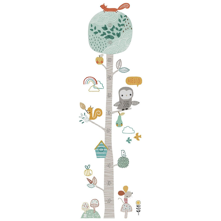 Buy now from My Snug Bug Wall Decals As Tall As A Tree Height Chart My Snug Bug