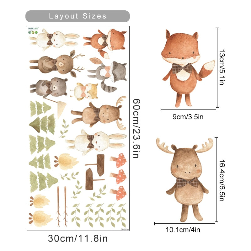 Buy now from My Snug Bug Wall Decals Little Woodlands Wall Decal Snug Bug