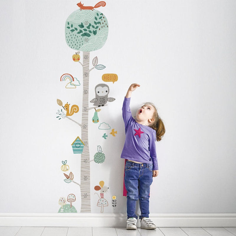 Buy now from My Snug Bug Wall Decals As Tall As A Tree Height Chart My Snug Bug